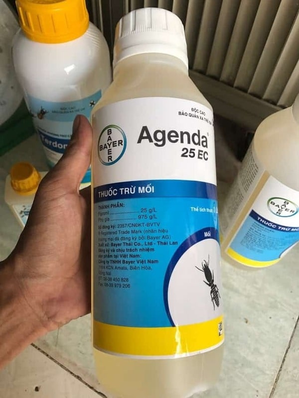 Agenda 25EC là thuốc diệt mối của Bayer
