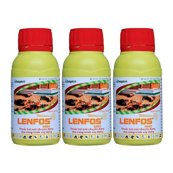 Lenfos 50EC là thuốc phòng chống và diệt mối dạng nhũ dầu