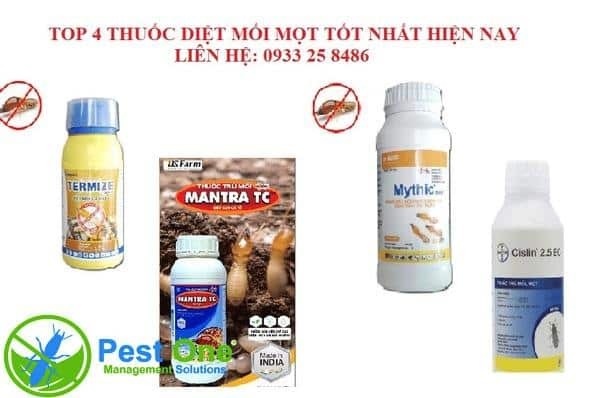 Phòng chống mối công trình bằng top 4 loại thuốc
