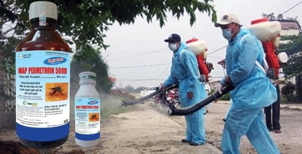 Pyrethroid thường dùng để diệt muỗi, kiến và côn trùng bay