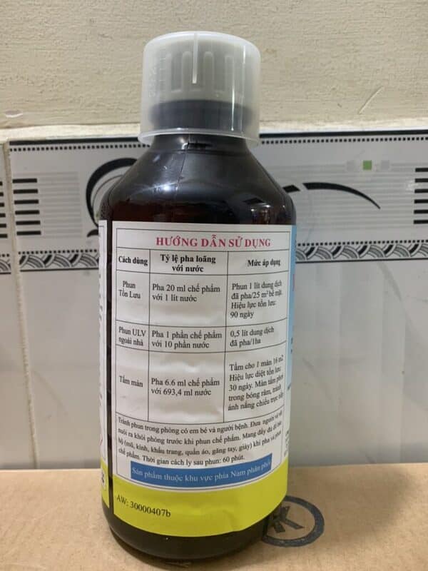Hướng Dẫn Pha Thuốc Diệt Muỗi MAP Permethrin 50EC