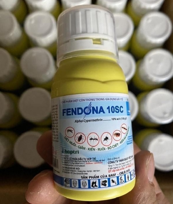Fendona 10SC là thuốc diệt côn trùng nổi tiếng của BASF