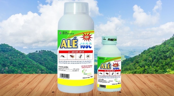 Ale 10SC là dòng thuốc diệt côn trùng có phổ tác động rộng