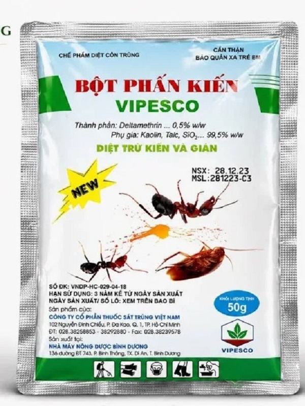 Bột phấn kiến Vipesco