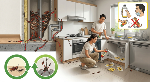 Tự diệt côn trùng không xử lý được tận gốc