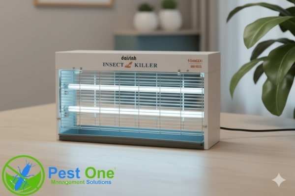 Sử dụng đèn bắt côn trùng để nâng cao hiệu quả xử lý