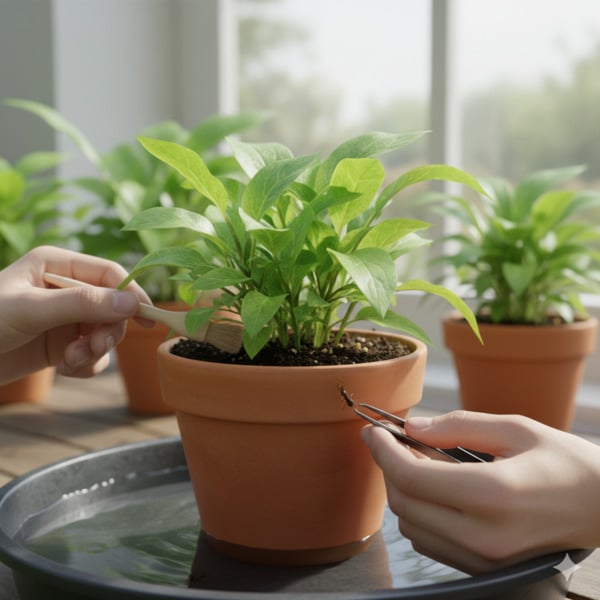 Những điều bạn cần lưu ý khi diệt kiến trong chậu cây cảnh